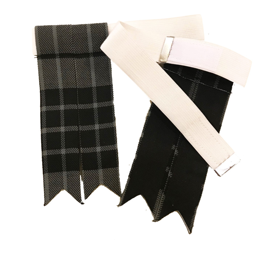 Garter Flashes - Tartan