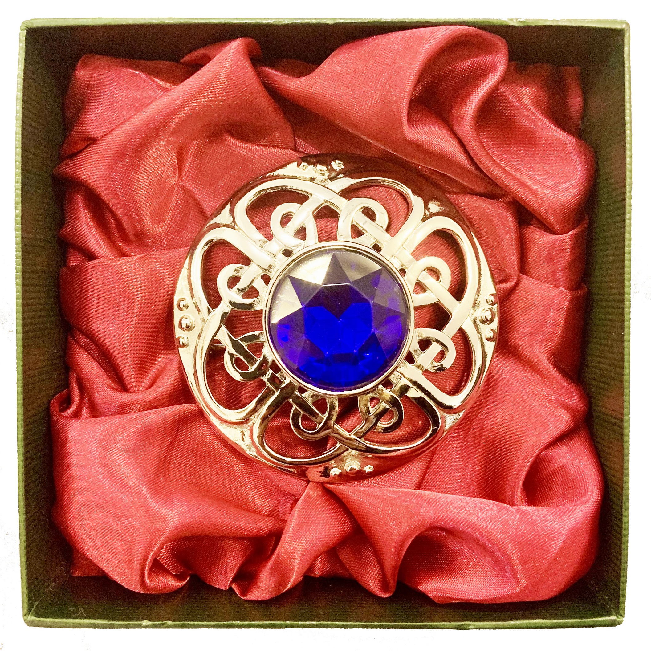Culloden Plaid Brooch