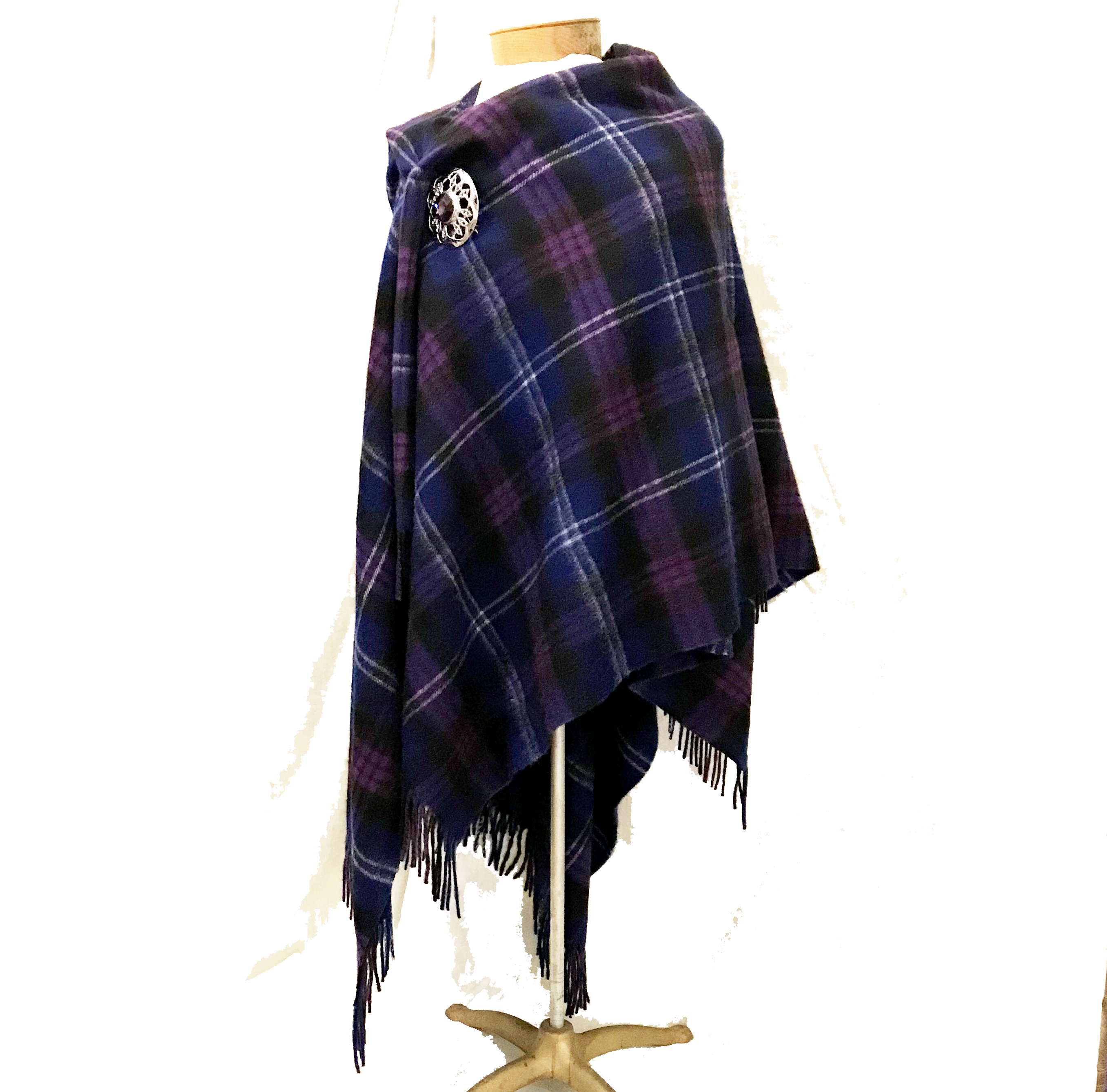 Lambswool Tartan Serape Stock - 6 tartans